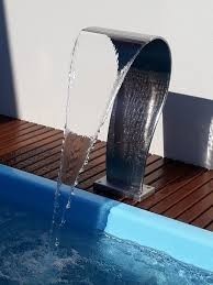 Bellas Piscinas Cascata Naja Inox Media